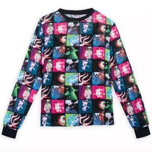 The nightmare before Christmas mesh  long sleeve, 1X (2X)